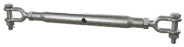 Esticador Tubular Forjado - Manilha x Manilha - ETMM - 1