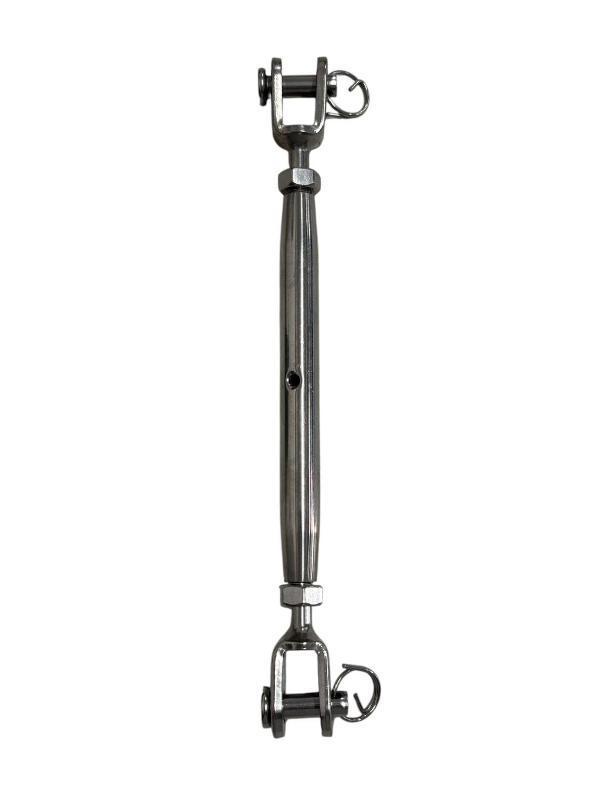 Esticador Tubular Inox - Manilha x Manilha - AISI 316 - ETMMI6