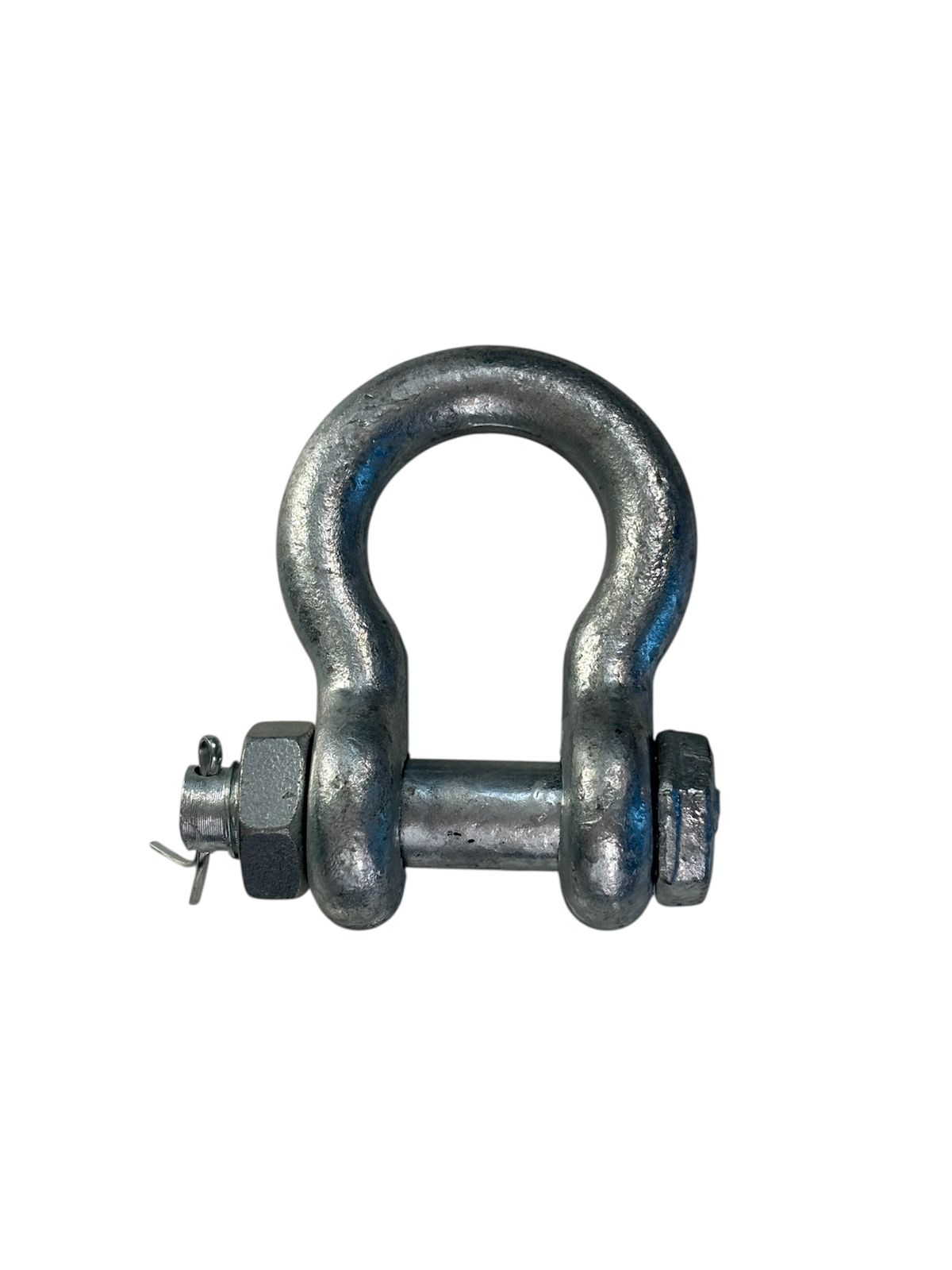 Manilha Curva - Pino alloy com porca e cupilha - MCA-PC