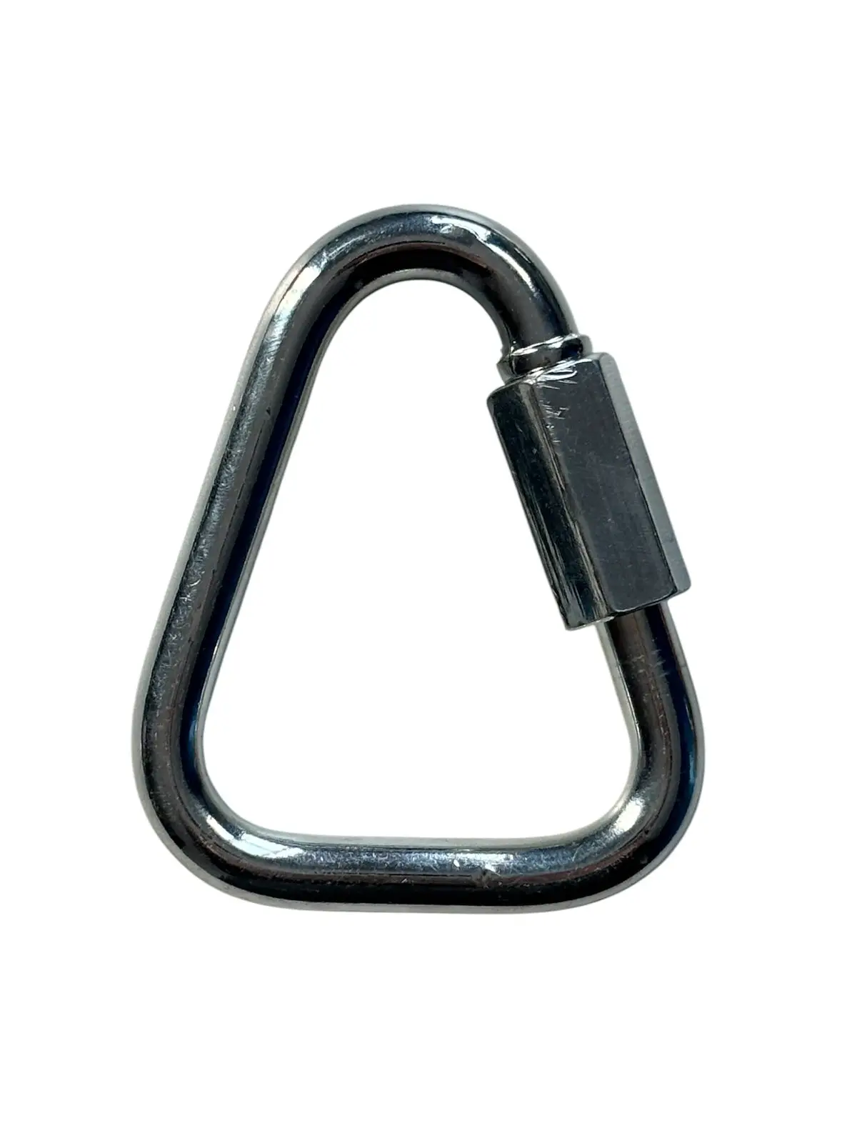 MDR - Mosquetão Tipo Delta - Malha Rápida - Trava Roscada