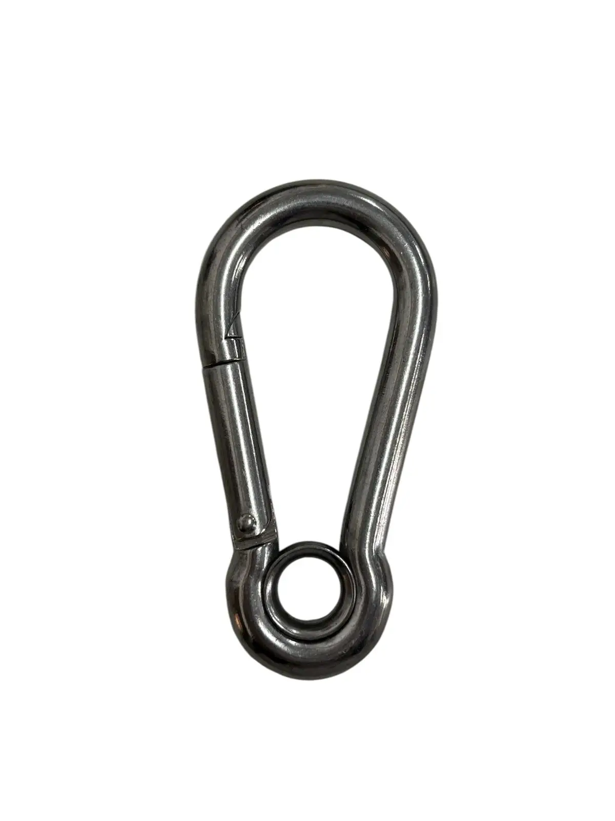 MTSI6 - Mosquetão Inox - Trava Simples - AISI316